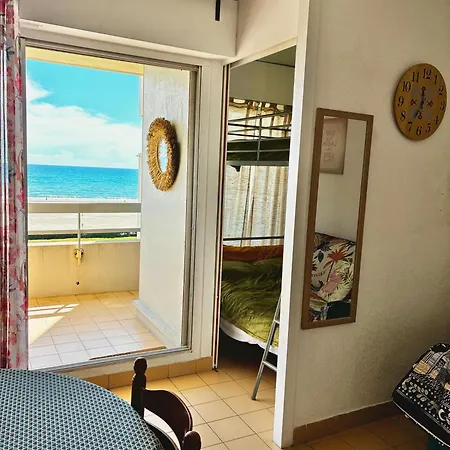 Studio Climatise Face A La Mer, Terrasse Et Parking *