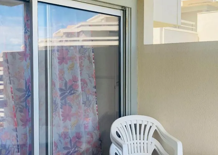 Studio face à la mer +terrasse+ parking Apartamento